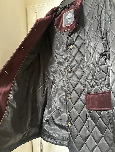 dior jaket: Qadınlar üçün qılaflı (kapitone) qara jaket Vince Camuto Brend - — 3