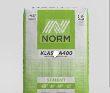 семент: Norm Цемент, M-400, А-класс, Нет кредита