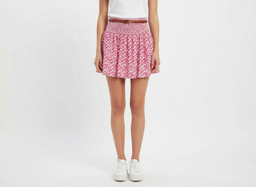 różowa plisowane spódnice mohito: Women`s skirt, size S