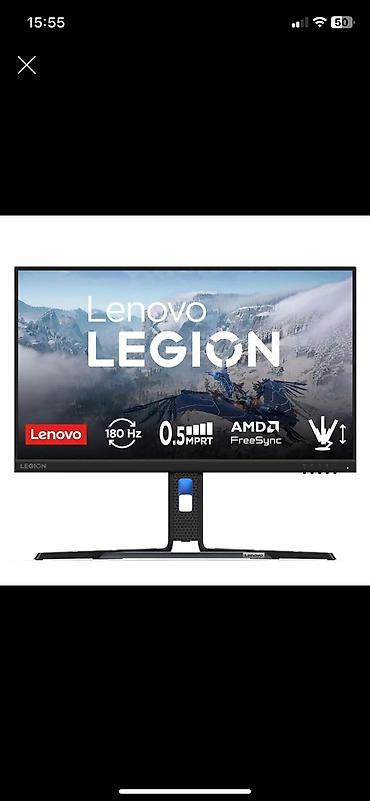 kompüter manitor: Monitor Lenovo Legion R24E 24" 180Hz FullHD Ekran ölçüsü: 23.8" Panel — 1