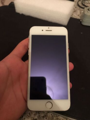 Apple iPhone: IPhone 6, 16 GB, Gümüşü, Barmaq izi