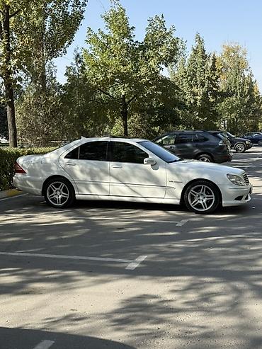 e klass: Mercedes-Benz S-class AMG: 2004 г., 3.7 л, Автомат, Бензин, Седан — 3