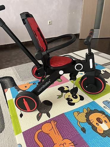 Velosipedlər: Uonibaby uşaq üçtəkərli velosipedi – itələmə qoluyla - Brend/model — 3
