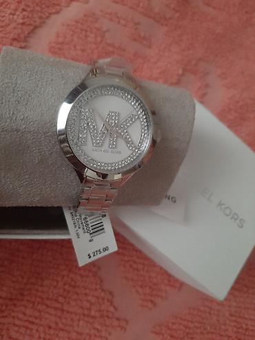 saat michael kors: Yeni, Qol saatı, Michael Kors, rəng - Gümüşü — 1