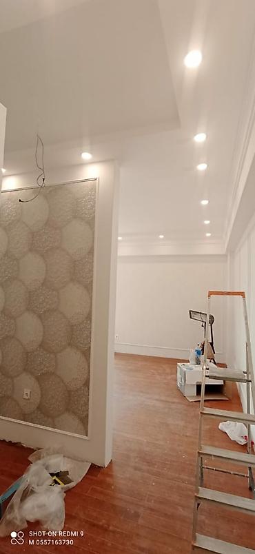 Digər quru inşaat materialları: Gəncədə Malyar işləri təmir işi — 11