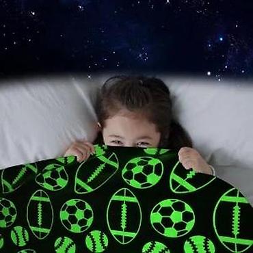 Ćebad i pokrivači: ASTRONAUT MAGICNO CEBE 150X200CM NOVO VELIKO SVETLI U MRAKU | Cene — 25