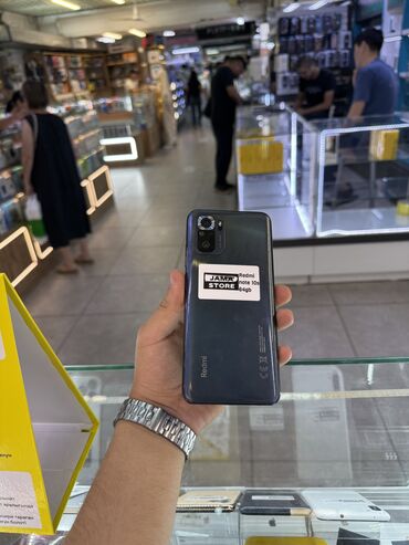 телефоны редми 10с: Redmi, Redmi Note 10S, Б/у, 64 ГБ, цвет - Синий, 2 SIM