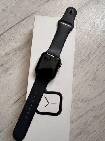 чехол apple watch: Часы Аpple watch 4 4 Корпус: алюминий, цвет тёмный (Space Gray). -