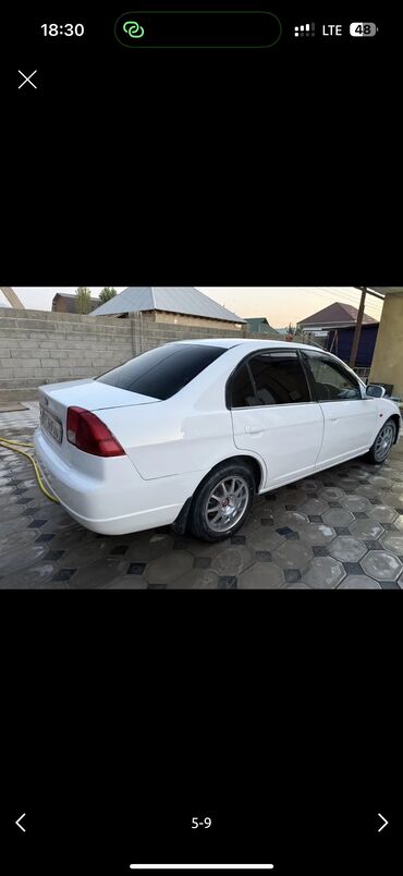 Honda: Honda Civic: 2002 г., 1.5 л, Автомат, Бензин, Седан at lalafo.kg — 5 Honda: Honda Civic: 2002 г., 1.5 л, Автомат, Бензин, Седан — 5