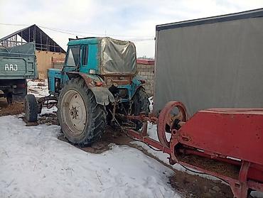 Тракторы МТЗ (Беларус): Трактор с прицепным пресс-подборщиком. - Колёсный трактор — 9