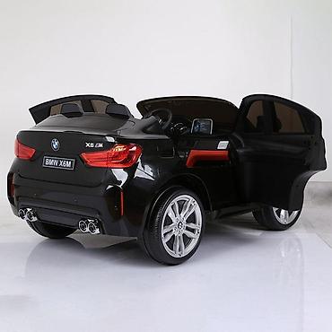 guess 40: Dvosed BMW X6 M – crni auto na akumulator za decu Šifra proizvoda — 1