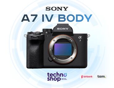 foto kamera: Sony A7 IV Body Hal - hazırda stockda var ✅ Hörmətli Müştərilər