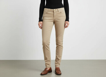dziury w ubraniach: H&M, Material trousers for women, size S at lalafo.pl dziury w ubraniach: H&M, Material trousers for women, size S