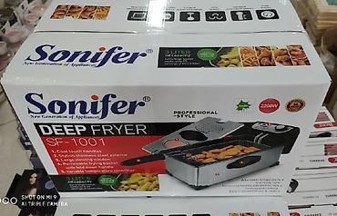 fritozlar: Fri kartof aparati Sonifer 4 litr tutumlu 130-190 derece temperaturda — 3
