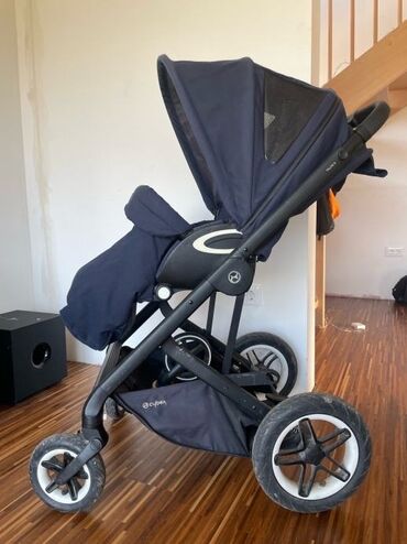 Kolica za bebe: Cybex Talos S dečija kolica – tamnoplava - Sportsko sedište sa — 6