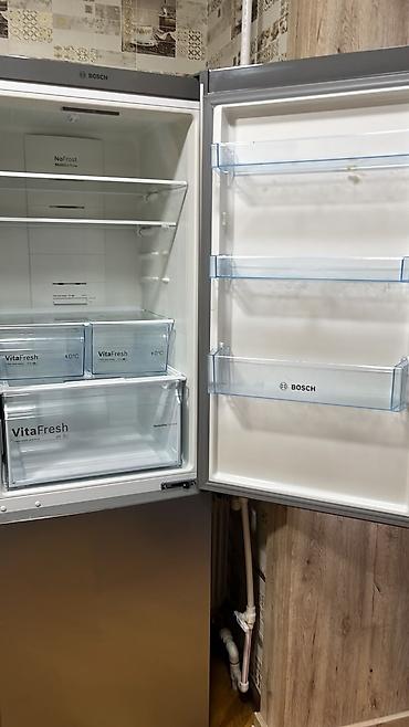 soyuduculari: İşlənmiş 2 qapılı Bosch Soyuducu Satılır, rəng - Gümüşü — 1