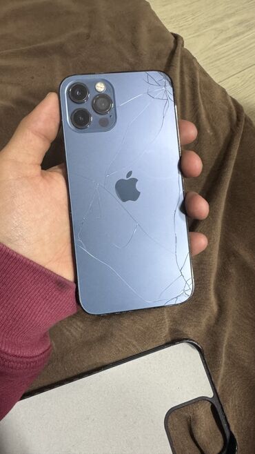 взять айфон 12 в рассрочку: IPhone 12 Pro, Б/у, 128 ГБ, Pacific Blue, Чехол