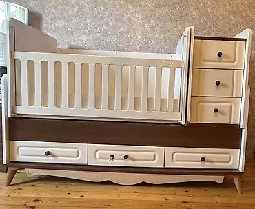 mebel materialı: Uşaq çarpayısı- materialı çox bərk dir, matrasıda var isteyen olsa — 3