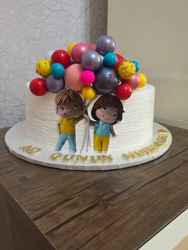 Tortlar: Tematik tortlar – fərdi dizayn və yazılarla - Uşaq, yubiley, təbrik — 1