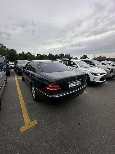 е46 компакт: Mercedes-Benz S-Class: 2000 г., 3.2 л, Автомат, Газ, Седан — 4