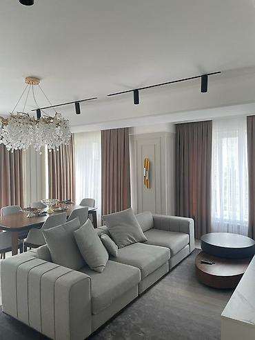 бишкек новостройки: 3 комнаты, 85 м², Элитка, 10 этаж, Дизайнерский ремонт — 10
