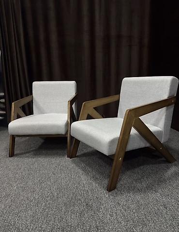 Мягкие кресла: Одно кресло в стиле mid-century modern - Дизайн: геометричные — 2