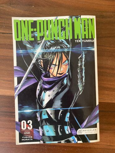 Velosiped ehtiyyat hissələri: 📚 One Punch Man – Manga Cild 3 (Türkcə) 💥 Məşhur anime/manga