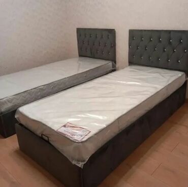 ucuz yataq: Новый, Односпальная кровать, С подъемным механизмом, С матрасом, С выдвижными ящиками