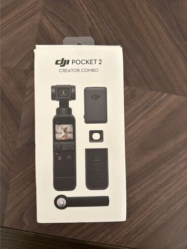 DJI Pocket 2 Creator Combo, yüksək keyfiyyətli video çəkilişləri üçün