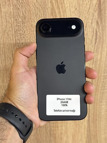 кнопкалы телефонлар: IPhone Air, 256 GB, Qara, Zəmanət — 2