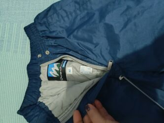 Ski pantalone: Quechua (Decathlon) zimske/ski pantalone – tamnoplave - Model — 4