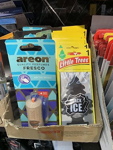 Ароматизаторы для автомобиля: - Areon Fresco Arctic Road — подвесной