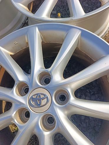 тайота виш диски: Литые Диски R 17 Toyota, Комплект, отверстий - 5, Б/у — 7