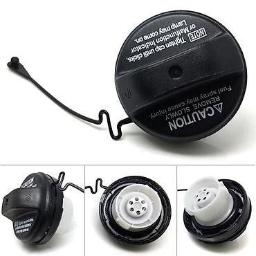крышка на бак: Пробка бензобака с тросиком (крышка топливного бака) - Тип: резьбовая — 3