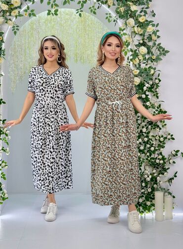 халаты для дома: Халат, Штапель, Made in KG, 3XL (EU 46), 4XL (EU 48), 5XL (EU 50)