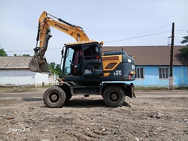 hyundai 145: Экскаватор, Hyundai, Колесный — 2
