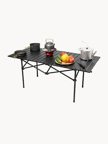 foldable table: Складной походный стол, Новый, цвет - Черный — 6