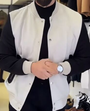 cins pencekler kisi ucun: Kişi bomber/jaket – iki rəngli model - Üslub: klassik varsity/bomber lalafo.az -da cins pencekler kisi ucun: Kişi bomber/jaket – iki rəngli model - Üslub: klassik varsity/bomber