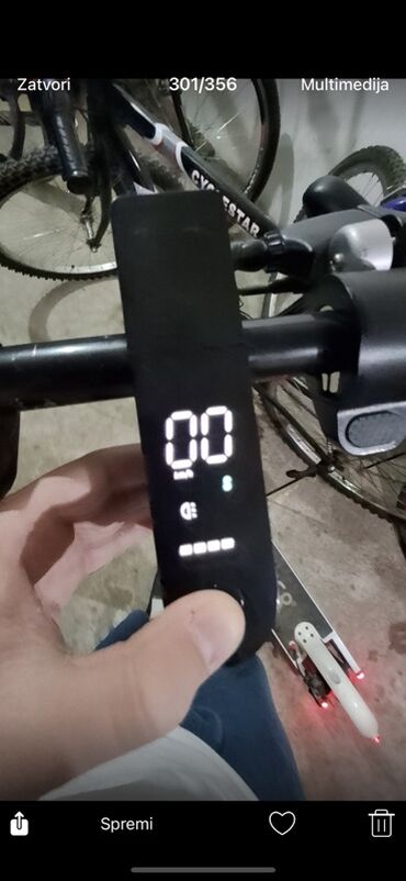 Trotineti, skejtbordovi i hoverbordovi: Električni trotinet DENVER – gradski model sa sklopivim mehanizmom — 4