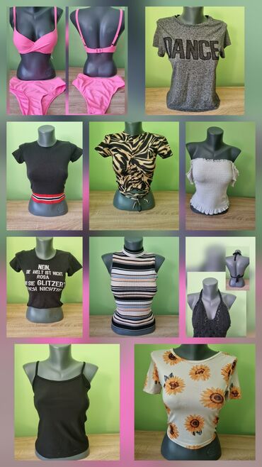 Majice kratkih rukava: New Yorker, S (EU 36), Pamuk — 1