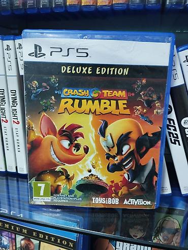 disk ps: PS5 oyun diski: Crash Team Rumble – Deluxe Edition - Platforma — 1