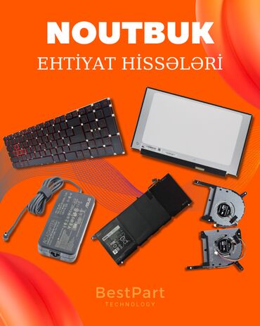 kompüter ekran: Noutbuk ehtiyat hissələri. İstənilən marka və model noutbuk ehtiyat