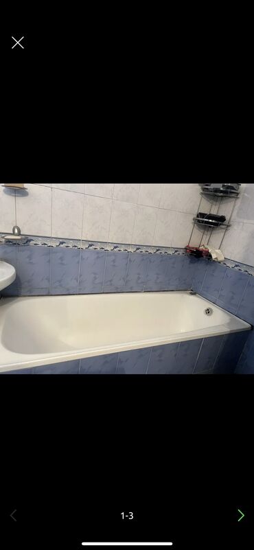 плитка для ванной: Ванна Овальная, Чугун, Б/у