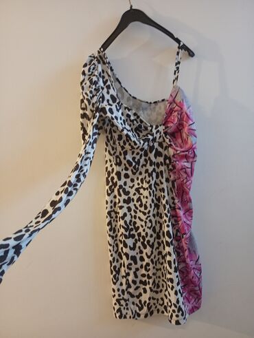 Haljine: Ženska haljina za izlazak SM vel 1) Haljina bez rukava sa cvetnim — 3