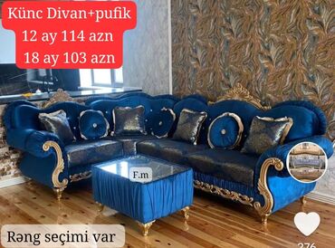 Divanlar: Künc divan, Yeni, Açılmayan, Bazasız, Parça, Şəhərdaxili pulsuz çatdırılma