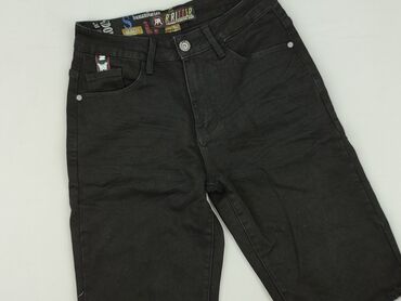 jeansy push up z wysokim stanem: Shorts for women, size M (EU 38)