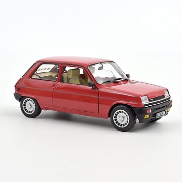 red 87: 🚗 Renault 5 Alpine Turbo 1982 – Red – Norev Norev Renault 5 Alpine — 1