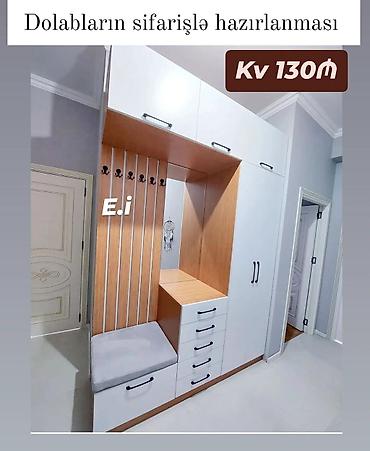 dehliz dolabi: Düz dolab, Dəhliz üçün, Paltar üçün, Açılan, Korpuslu — 1
