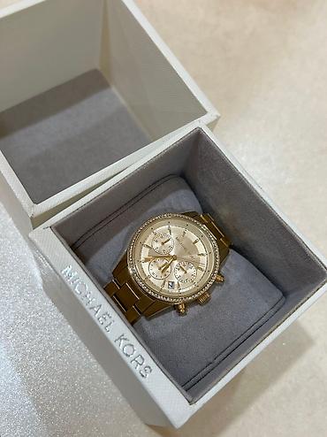 Aksesuarlar: Yeni, Qol saatı, Michael Kors, rəng - Qızılı — 4