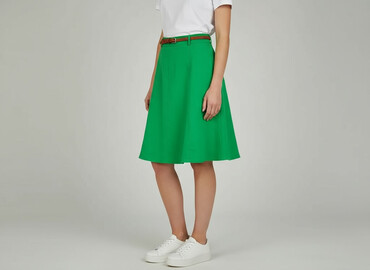 spódnice w grochy mango: Women`s skirt, size S